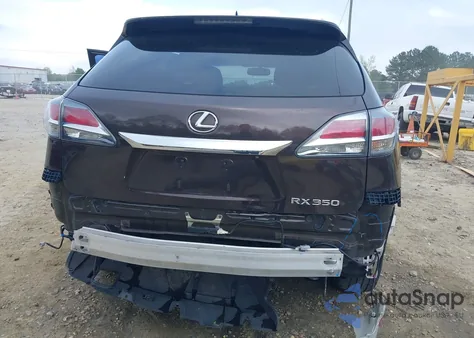 2013 Lexus Rx 350 из США, поврежденный, VIN 2T2ZK1BAXDC120957